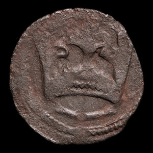 Hungary, King Sigismund, AR ¼ Denier (Quarting) - 1430 to 1437 CE - Kingdom of Hungary