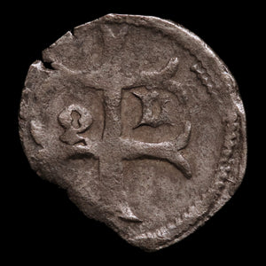 Hungary, King Sigismund, AR ¼ Denier (Quarting) - 1430 to 1437 CE - Kingdom of Hungary