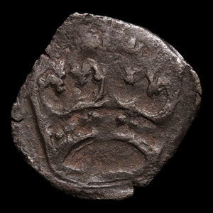 Hungary, King Sigismund, AR ¼ Denier (Quarting) - 1430 to 1437 CE - Kingdom of Hungary