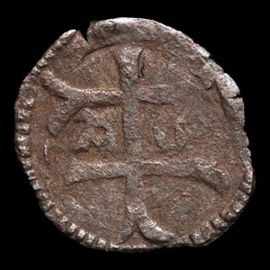 Hungary, King Sigismund, AR ¼ Denier (Quarting) - 1430 to 1437 CE - Kingdom of Hungary