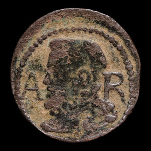 Principality of Catalonia, Philip II, AE Ardite - 1612 to 1621 CE - Spanish States