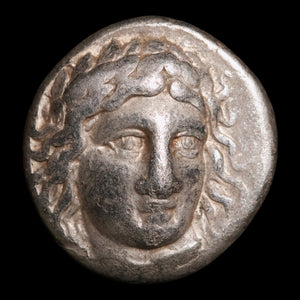 Satraps of Caria (Persian Rulers of Turkey), AR Drachm, Apollo & Zeus - 545 to 334 BCE - Greek World