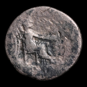 Roman Republic, M. Porcius Cato, AR Quinarius, Liber & Victoy - 89 BCE - Roman Republic