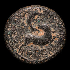 Roman Syria, "Star of Bethlehem Coin," Reign of Nero, AE Unit (Rare) - 56 to 57 CE - Roman Provinces