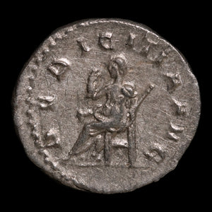 Rome, Empress Herennia Etruscilla, AR Antoninianus, Pudicitia (Goddess of Chastity) - 249 to 251 CE - Roman Empire