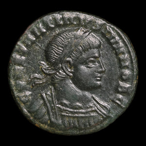 Rome, Emperor Constantine II, AE Unit, Two Soldiers Reverse - 334 to 335 CE - Roman Empire