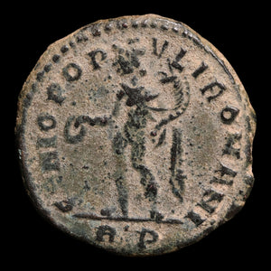 Rome, Emperor Maximinus Daia, AE Unit, Genius (Divinity) - 312 to 313 CE - Roman Empire