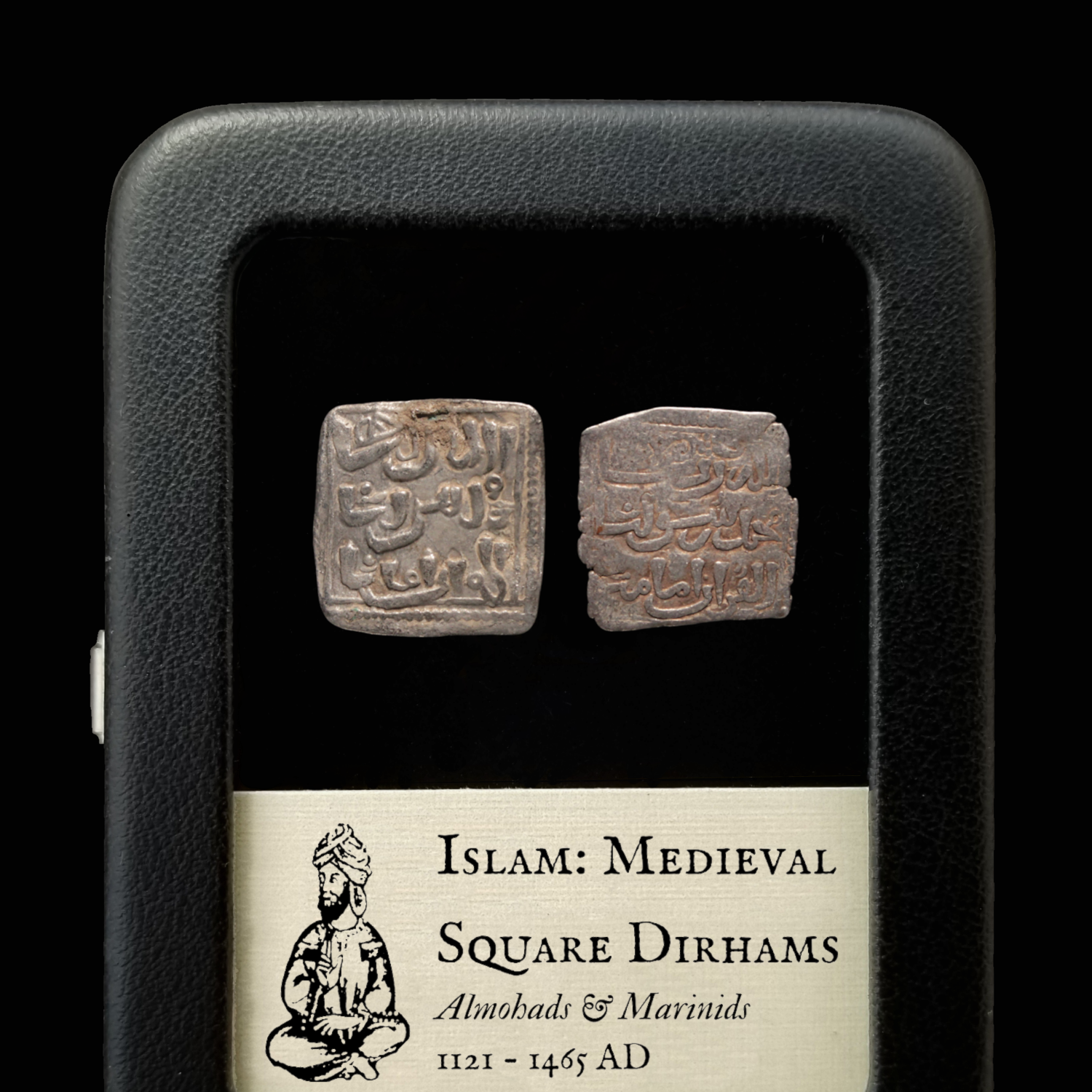 Islam: Medieval Square Dirhams, Almohads & Marinids - 1121 to 1465 - Islamic Spain & Africa