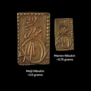 Japanese Gold Collection, Edo to Meiji Era - 1853 to 1869 - Edo Japan