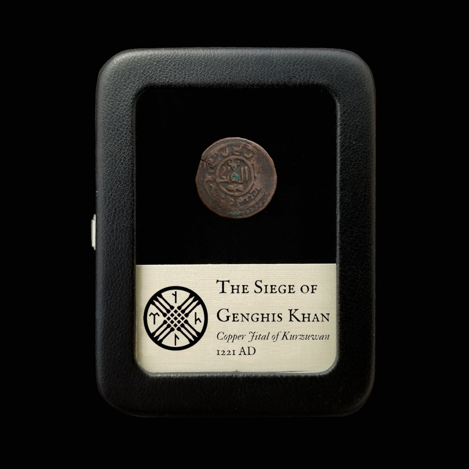 Kurzuwan Copper Jital, Struck During the Siege of Genghis Khan - 1221 CE - The Mongol Invasion