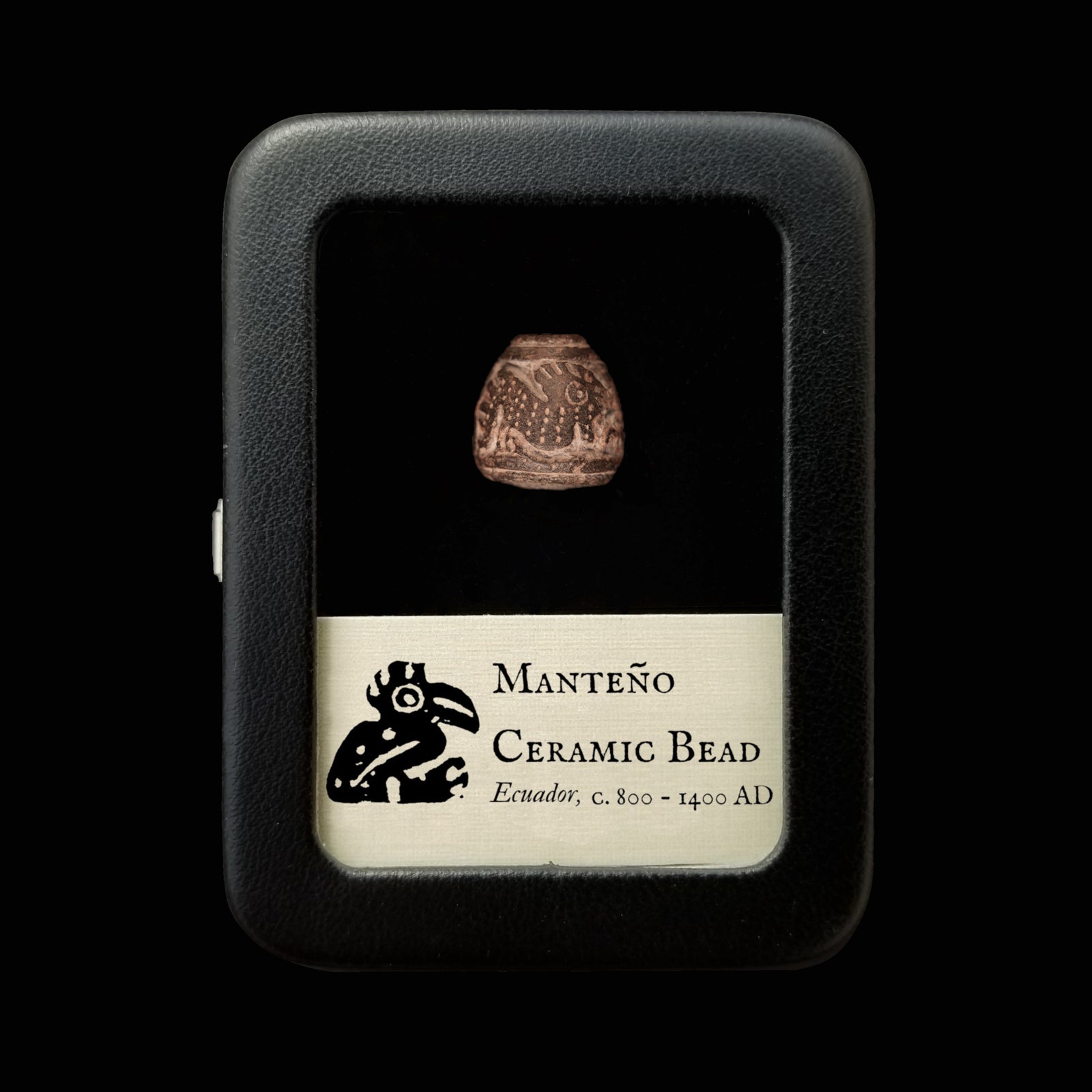 Ecuador, Manteño Ceramic Bead (Pre-Colombian) - c. 850 to 1600 CE - South America