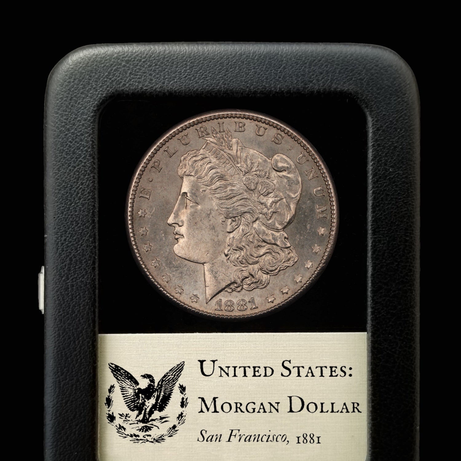 U.S. Morgan Silver Dollar, San Francisco Mint - 1881 - United States