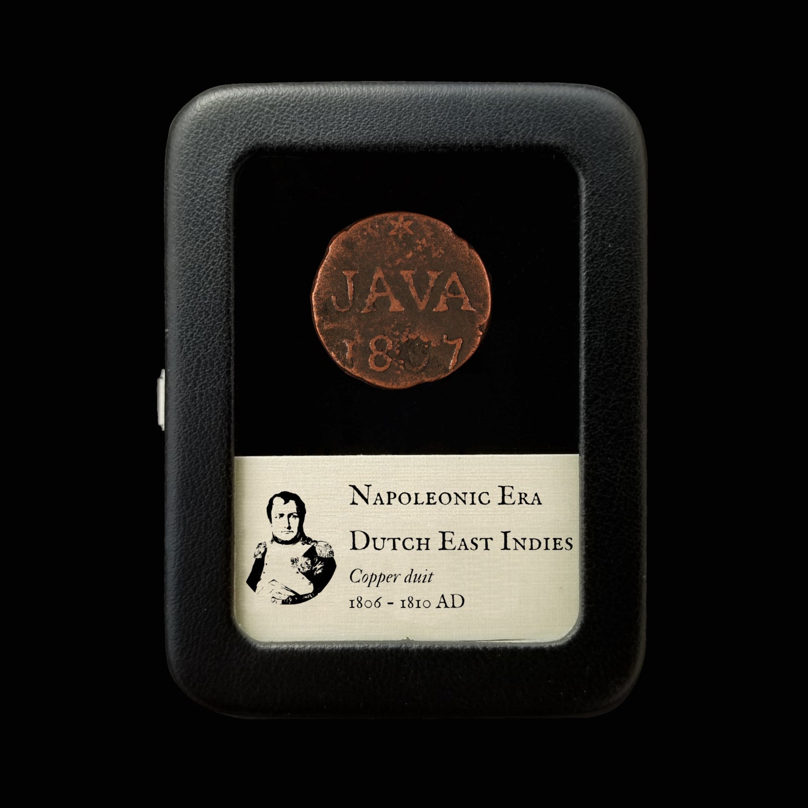 Napoleon Bonaparte, Dutch East Indies, 1 Duit - 1806 to 1810 CE - Java, Indonesia
