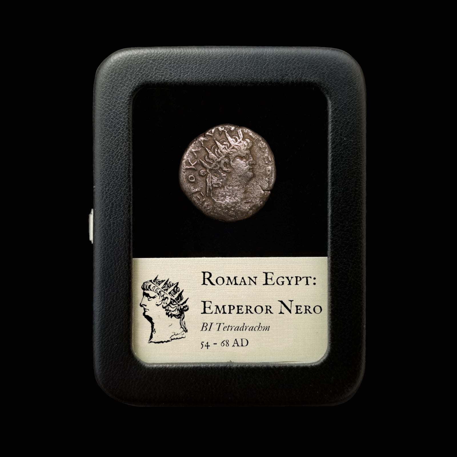 Roman Egypt, Emperor Nero, Billon Tetradrachm - 54 AD - Roman Provinces