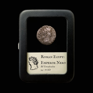 Roman Egypt, Emperor Nero, Billon Tetradrachm - 54 AD - Roman Provinces