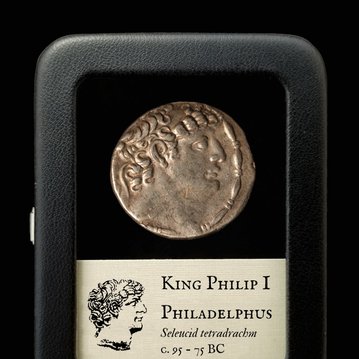 Seleucid Kingdom, Philip I Philadelphus Tetradrachm - 95 to 75 BCE - Greek Middle East