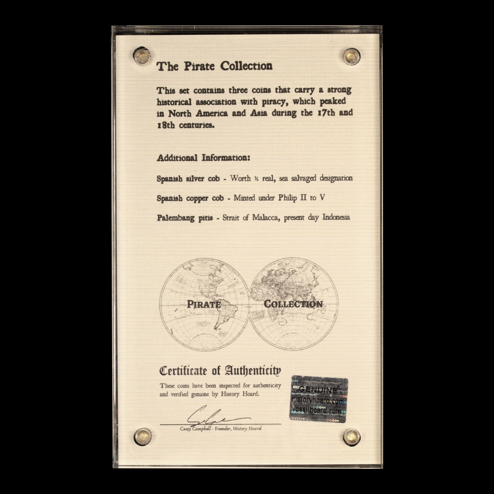 The Pirate Collection - 1500s to 1700s CE - 3 Coins