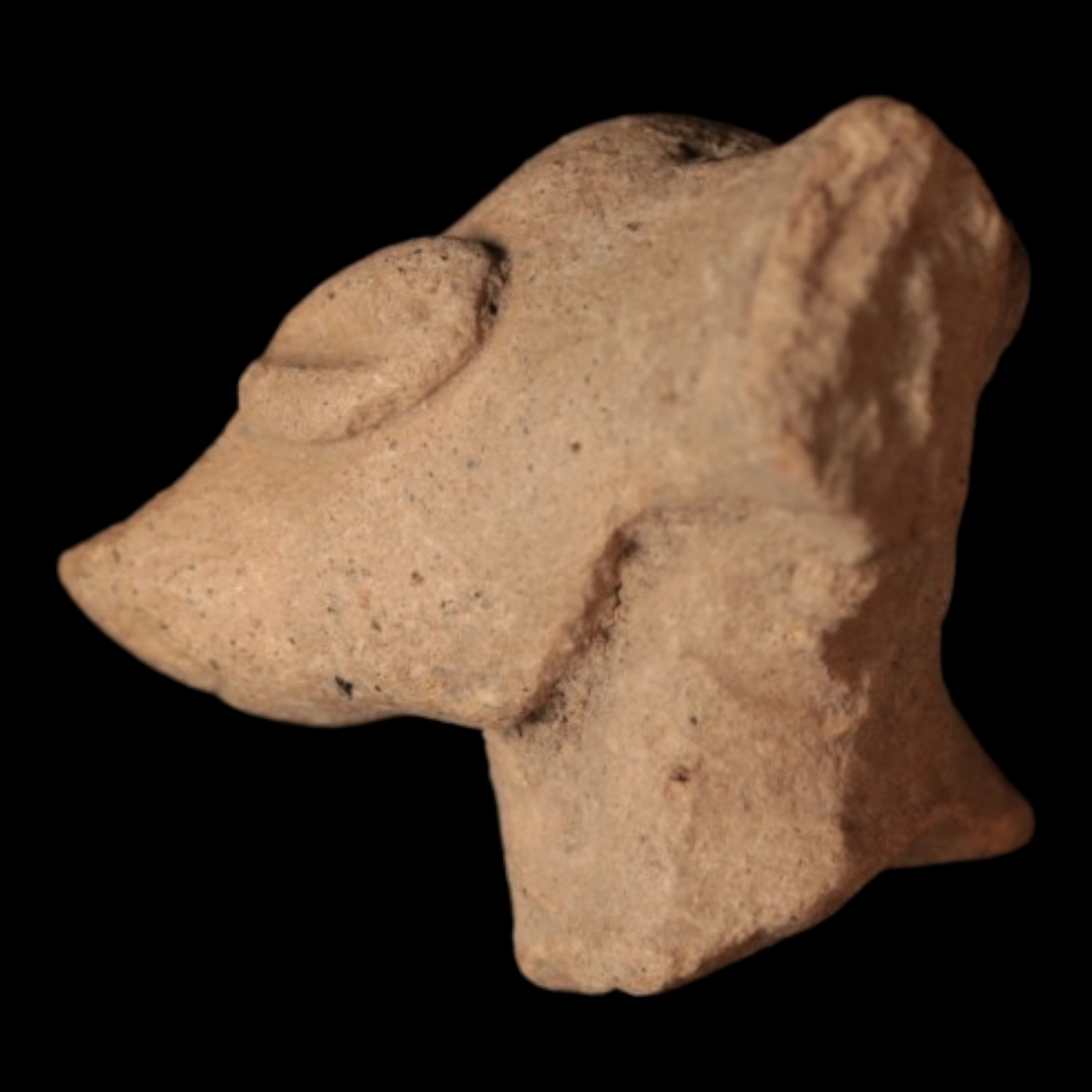 Mayan or Aztec Ceramic Figurine #3 (0.9 inches) - c. 600 to 1500 CE - Mexico - 7/12/23 Auction