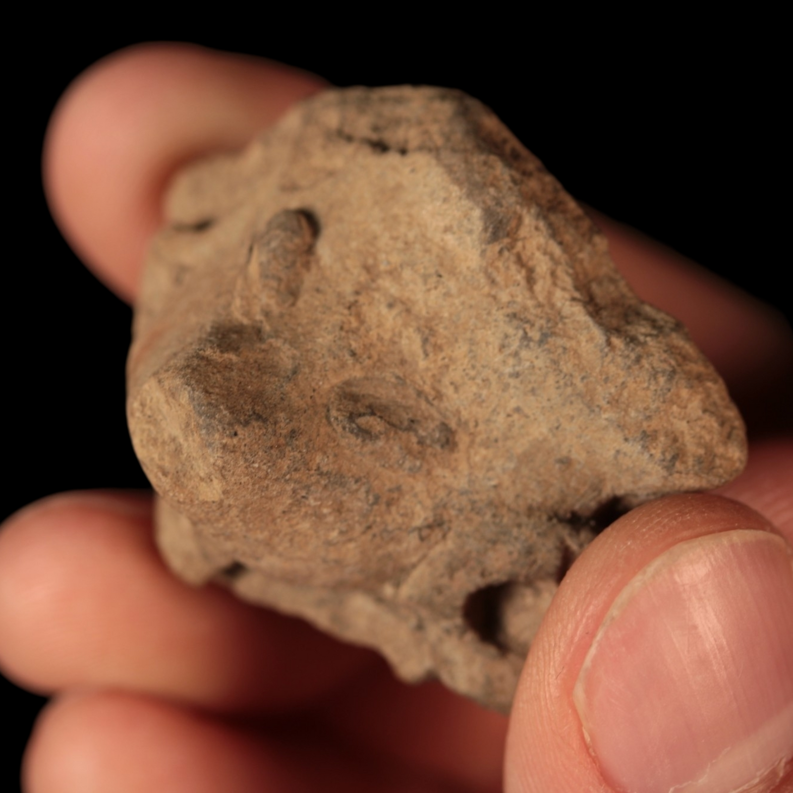 Mayan or Aztec Ceramic Figurine #5 (1.5 inches) - c. 600 to 1500 CE - Mexico - 7/12/23 Auction