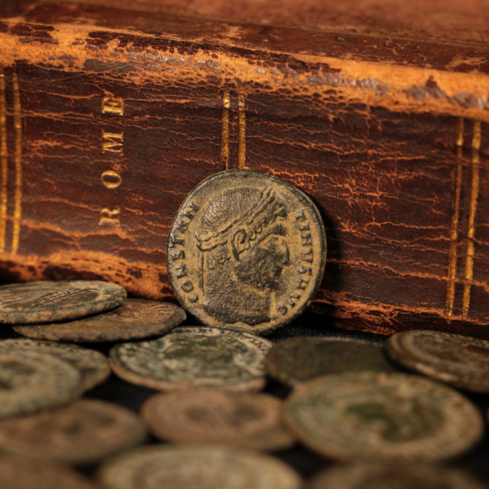 Roman Bronze Nummus, Constantine the Great & Sons - c. 306 to 361 CE - Roman Empire