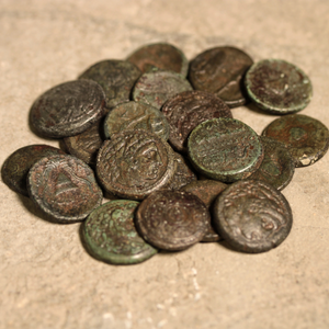 Alexander the Great Bronze Hemiobol  - c. 336 to 319 BCE - Macedon/Greece