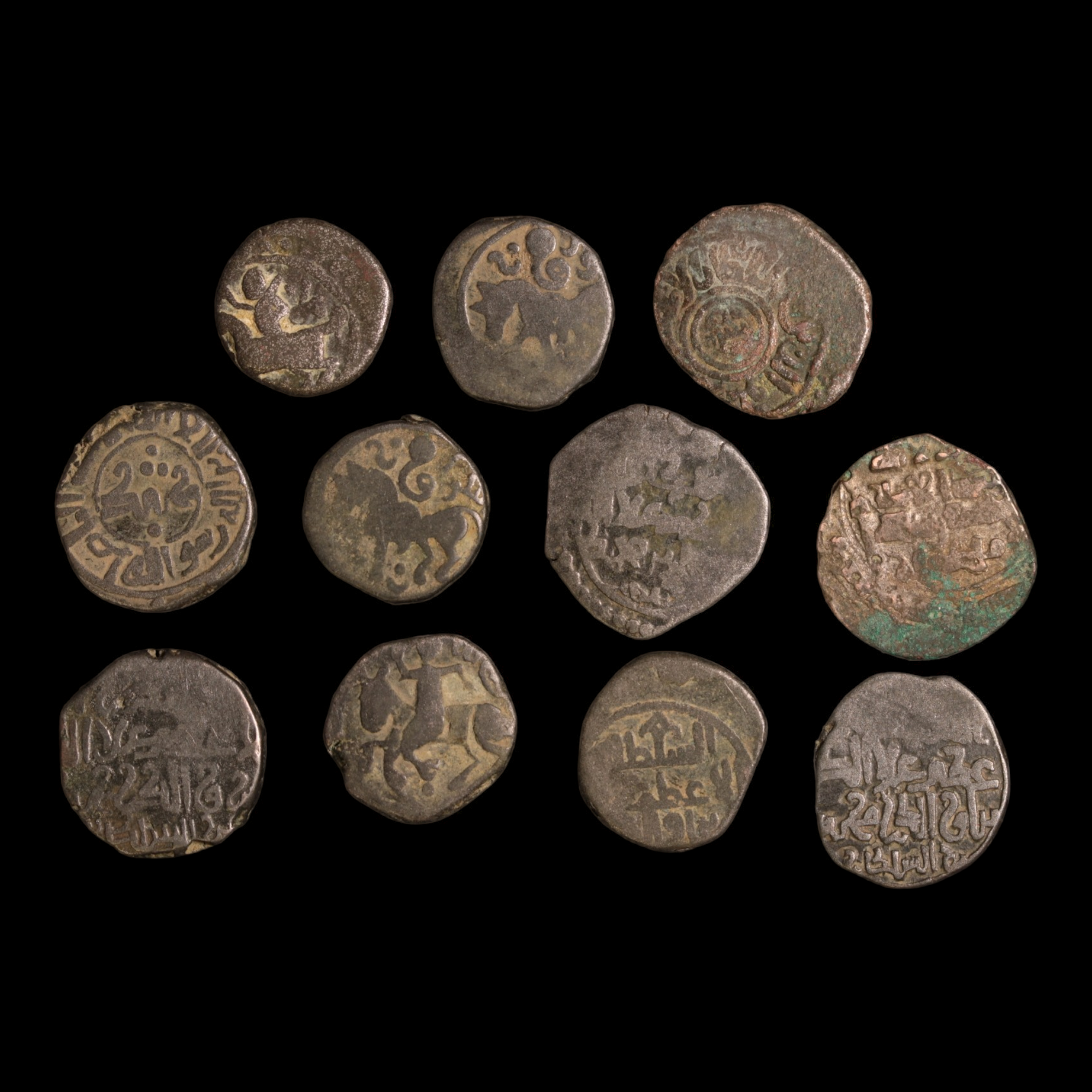 Bulk Lot of Indian and Islamic Billon Coins - c. 400 to 1400 CE - India & Middle East - 8/30/23 Auction