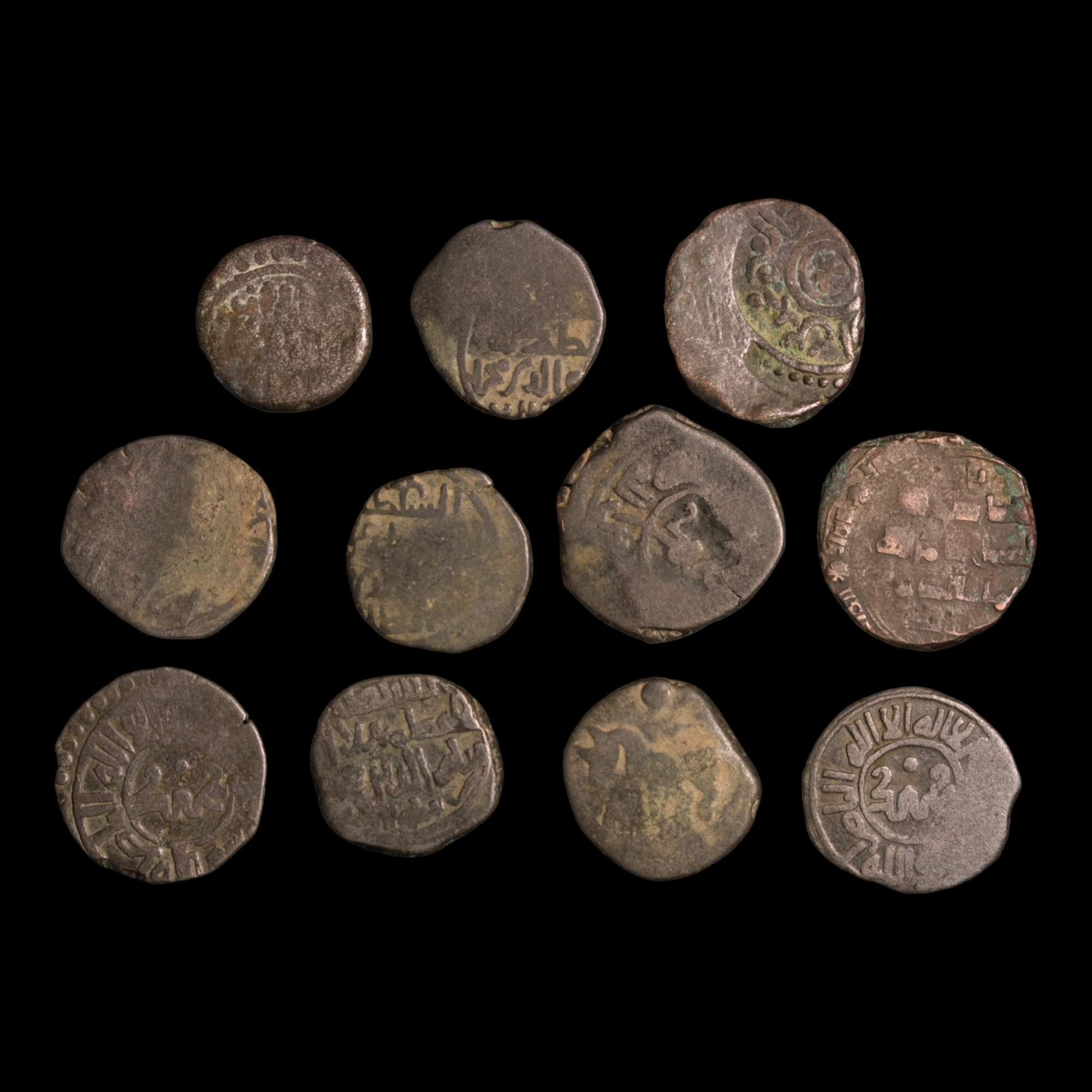 Bulk Lot of Indian and Islamic Billon Coins - c. 400 to 1400 CE - India & Middle East - 8/30/23 Auction