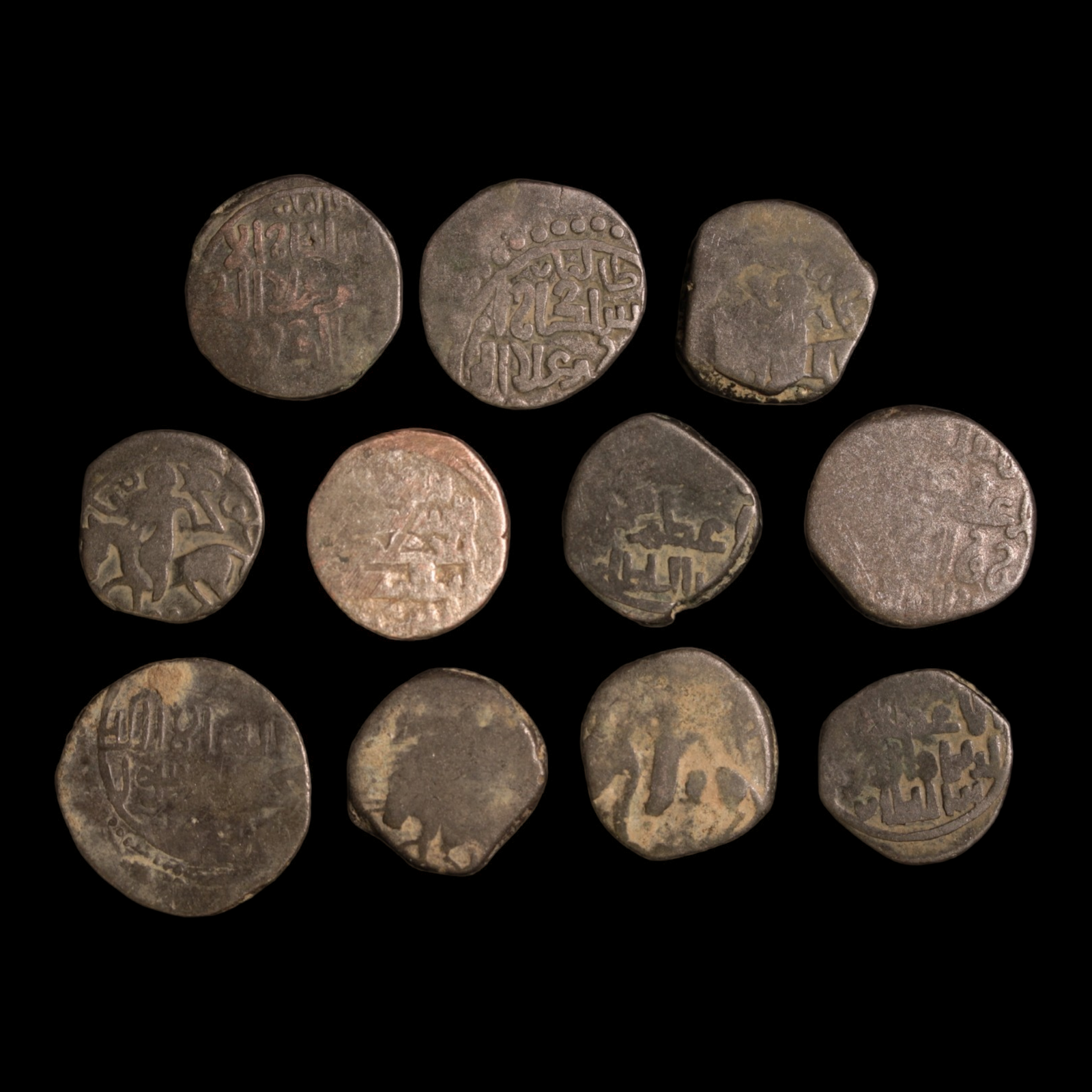 Bulk Lot of Indian and Islamic Billon Coins - c. 400 to 1400 CE - India & Middle East - 8/30/23 Auction