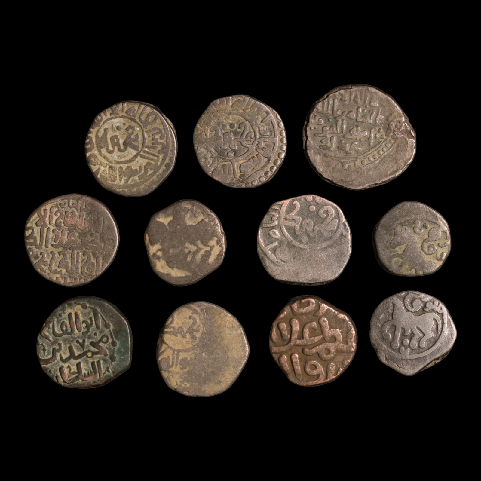 Bulk Lot of Indian and Islamic Billon Coins - c. 400 to 1400 CE - India & Middle East - 8/30/23 Auction