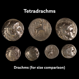 Alexander the Great, Silver Tetradrachm (15.95g, 26mm) - c. 336 to 167 BCE - Macedon/Greece - 8/30/23 Auction