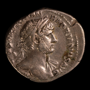 Denarius, Emperor Hadrian, Aeternitas Holding Sun & Moon - 119 to 120 CE - Roman Empire - Auction 9/6/23