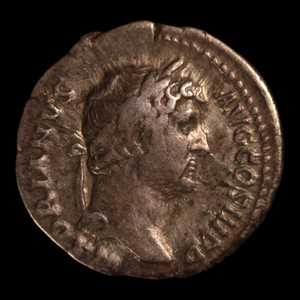 Denarius, Emperor Hadrian, Hadrian & Fortuna Reverse - 133 to 135 CE - Roman Empire - Auction 9/6/23