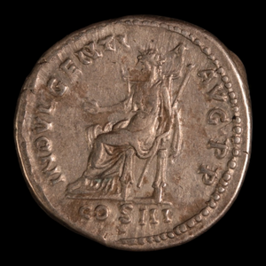 Denarius, Emperor Hadrian, Indulgentia Reverse - 129 to 130 CE - Roman Empire - Auction 9/6/23