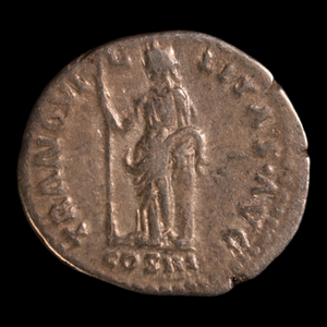 Denarius, Emperor Hadrian, Tranquilias Reverse - 128 to 129 CE - Roman Empire - Auction 9/6/23