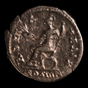 Denarius, Emperor Hadrian, Roma Reverse - 129 to 130 CE - Roman Empire - Auction 9/6/23