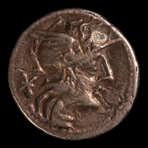 Fourrée Denarius, Roman Republic, Roma & Roman Senator - 126 BCE - Roman Republic - Auction 9/6/23