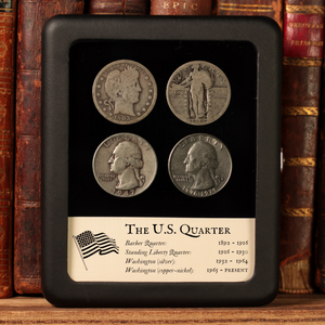 The U.S. Quarter, Four 20th Century Designs - 1892 to 1976 - United States