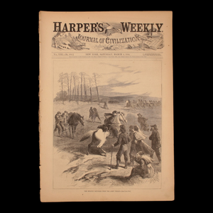 Harper's Weekly — Escaped Refugees from Libey Prison, Brooklyn Sanitary Fair Centerfold