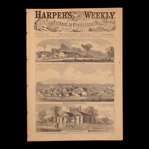 Harper's Weekly — Mississippi Cover, Siege of Corinth, Large Military Engravings
