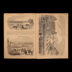 Harper's Weekly — Mississippi Cover, Siege of Corinth, Large Military Engravings