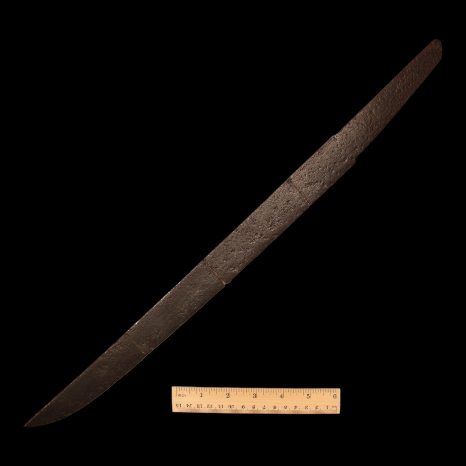 Japanese Fragmented Wakizashi, Glued (21 inches) - c. 1700s to 1800s CE - Edo or Meiji Era