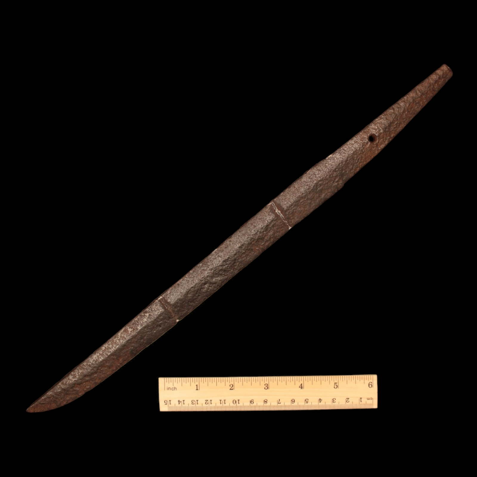 Japanese Fragmented Wakizashi, Glued (16 inches) - c. 1700s to 1800s CE - Edo or Meiji Era