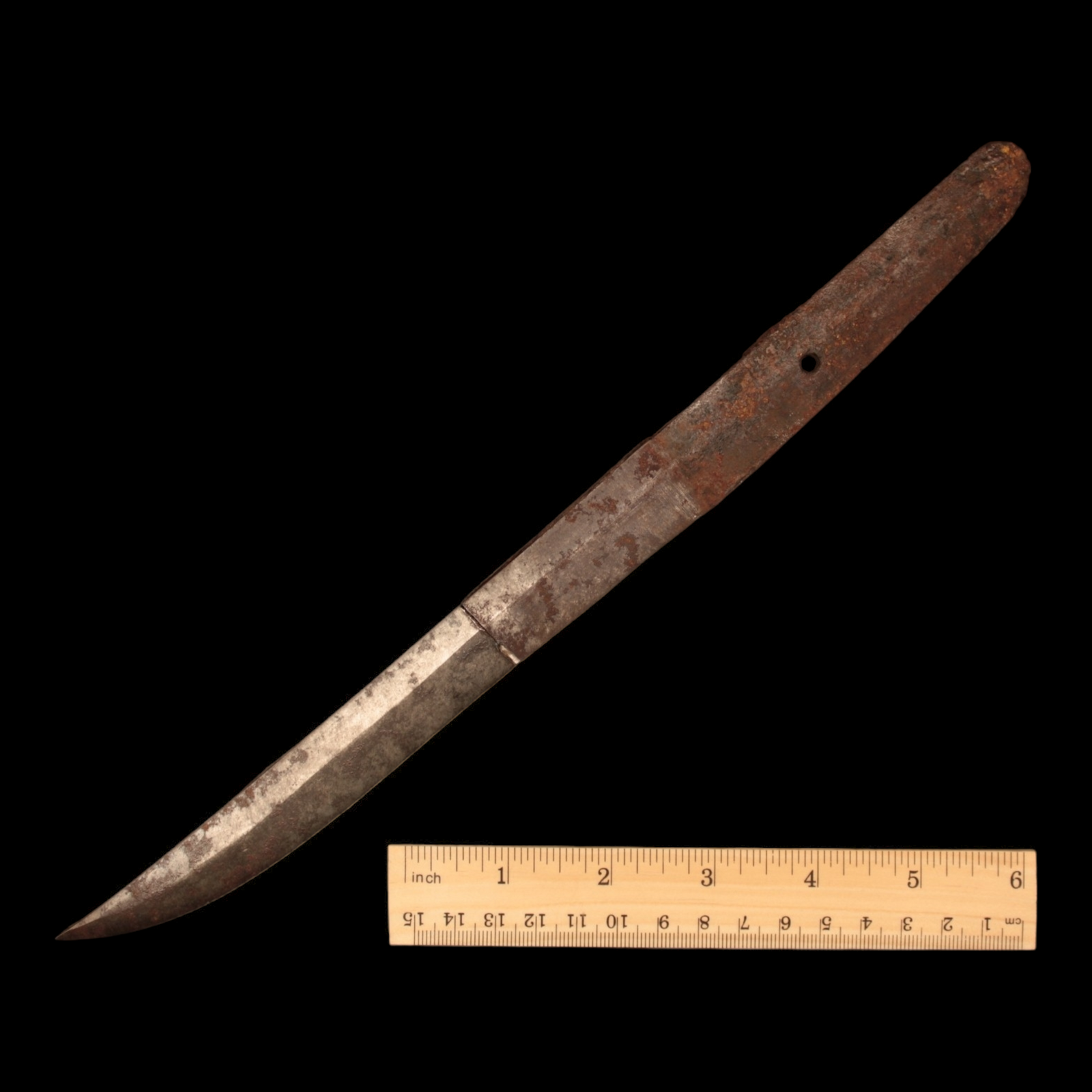 Japanese Fragmented Tanto, Glued (12 inches) - c. 1700s to 1800s CE - Edo or Meiji Era