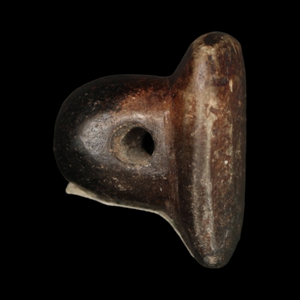 Mesopotamian Stone Seal Stamp, 24mm - c. 4000 – 3000 BCE - Western Mesopotamia - 10/4/23 Auction