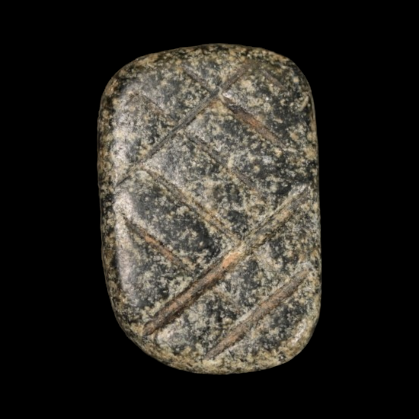 Mesopotamian Stone Seal Stamp, 19mm - c. 4000 – 3000 BCE - Western Mesopotamia - 10/4/23 Auction