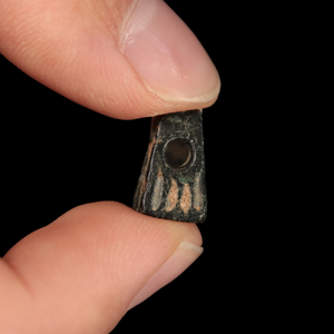 Mesopotamian Stone Seal Stamp, 13mm - c. 4000 – 3000 BCE - Western Mesopotamia - 10/4/23 Auction