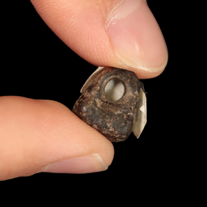 Mesopotamian Stone Seal Stamp, 13mm - c. 6000 – 5000 BCE - Western Mesopotamia - 10/4/23 Auction