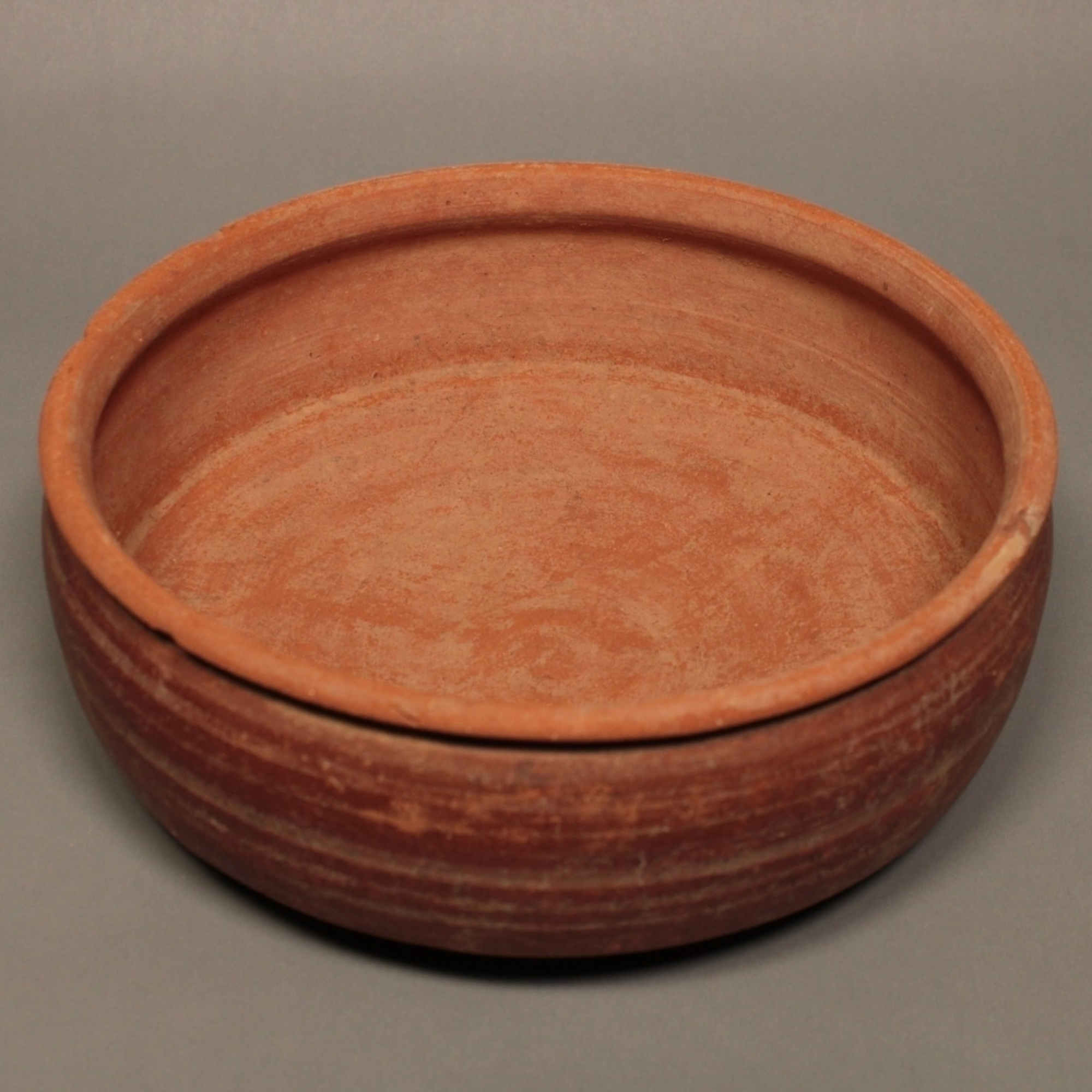 Roman Terracota Redware Bowl, 7.8 inch - c. 1 to 400 CE - Roman Empire - 10/10/23 Auction