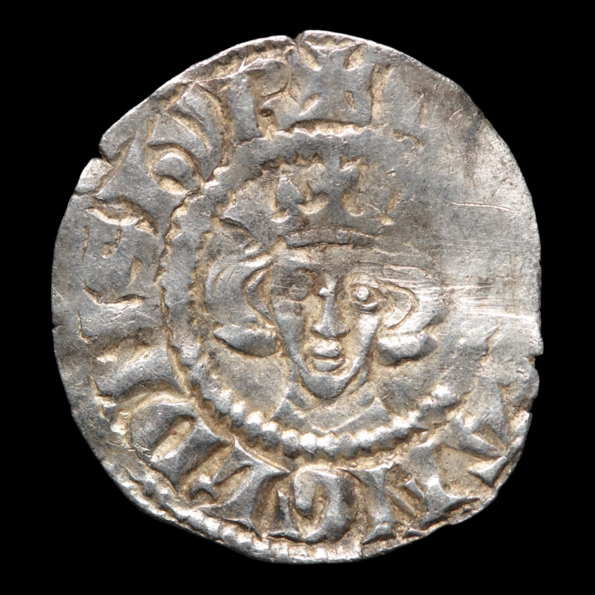 English Silver Penny, Edward I - 1272 to 1307 CE - England - History Hoard