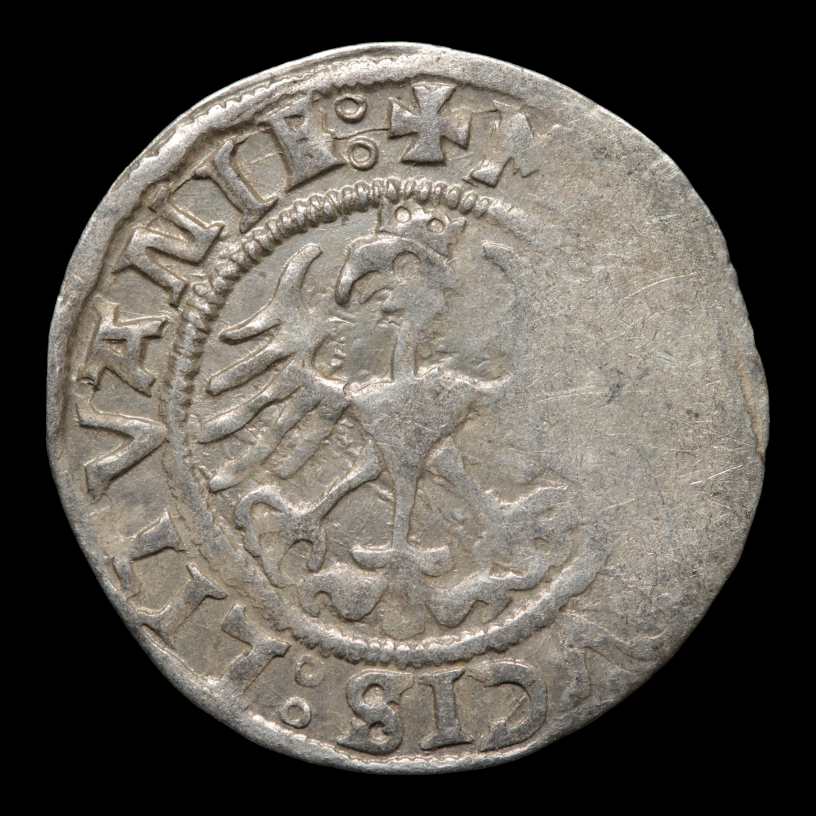 Grand Duchy of Lithuania, Sigismund I, Half Groat  - 1520 CE - Eastern Europe - 10/19/23 Auction